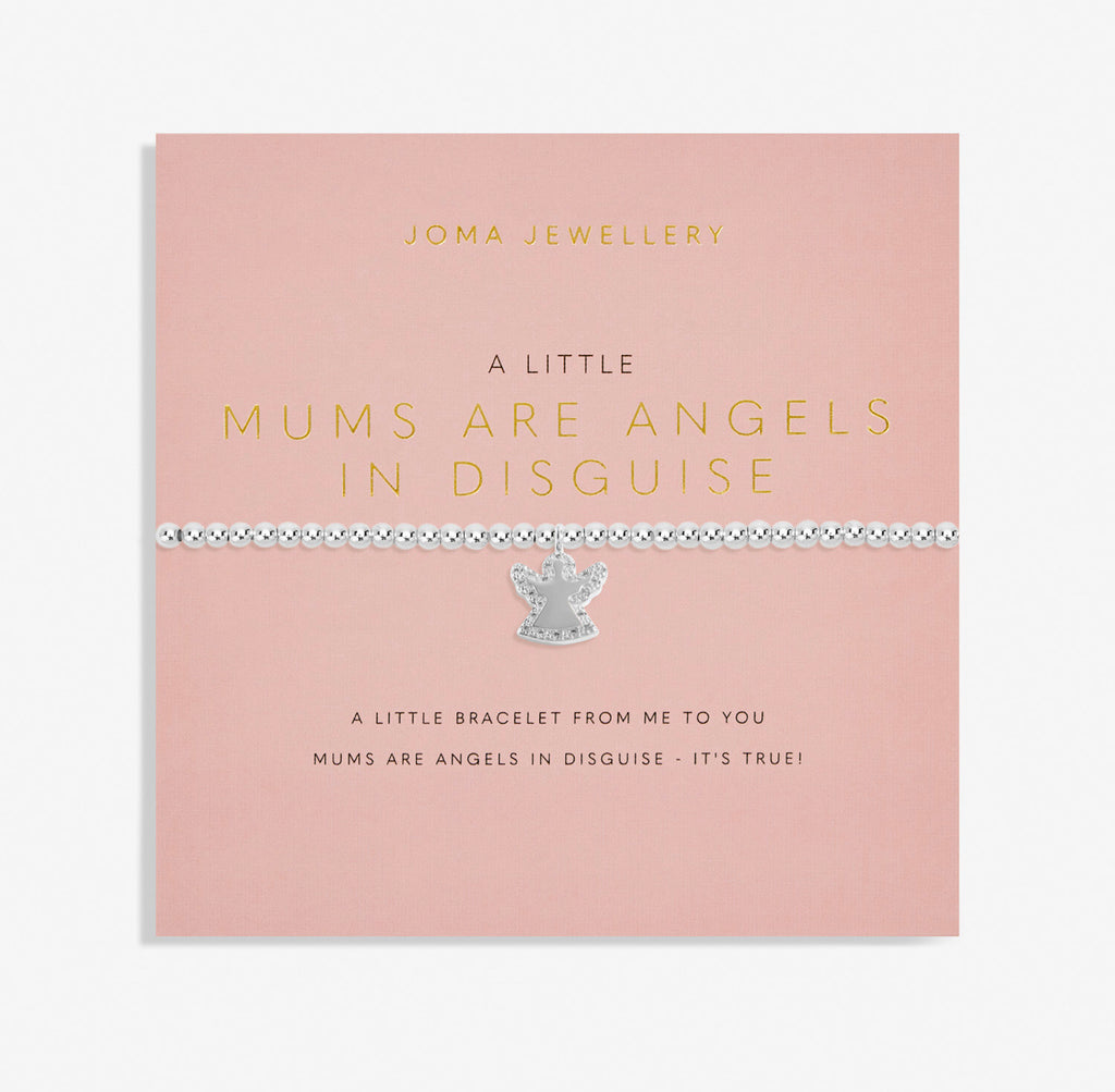 Joma Jewellery A Little 'Mum's Are Angels In Disguise' Bracelet