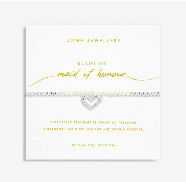 Joma Jewellery Bridal Pearl Bracelet 'Maid Of Honour'