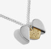 Joma Jewellery Secret Sentiment Locket 'Heart Of Gold'