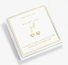 Joma Jewellery Beautifully Boxed 'Heart Of Gold' Earrings