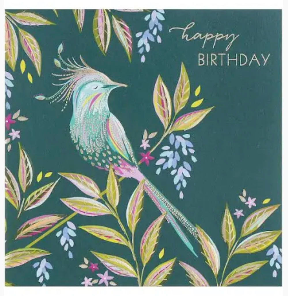 Sara Miller Tropical Bird Card