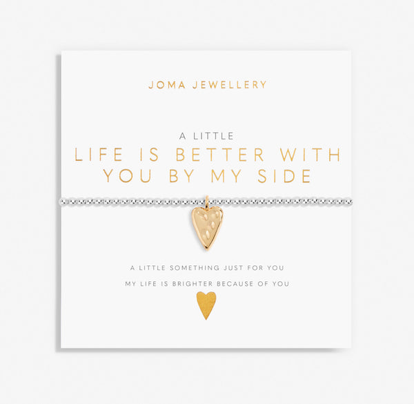 Joma Jewellery A Little 'Life Is Better With You By My Side' Bracelet