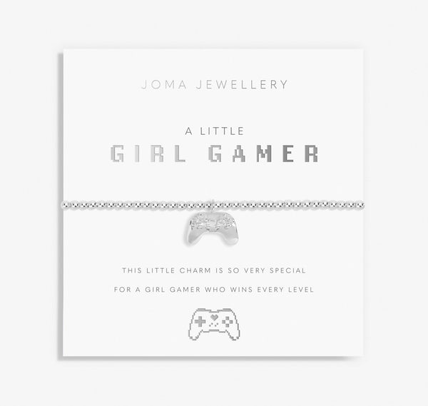 Joma Jewellery Children's A Little 'Girl Gamer' Bracelet