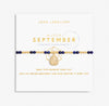 Joma Jewellery A Little Birthstone 'September' Gold Bracelet