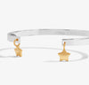 Joma Jewellery Bracelet Bar Silver And Gold Star