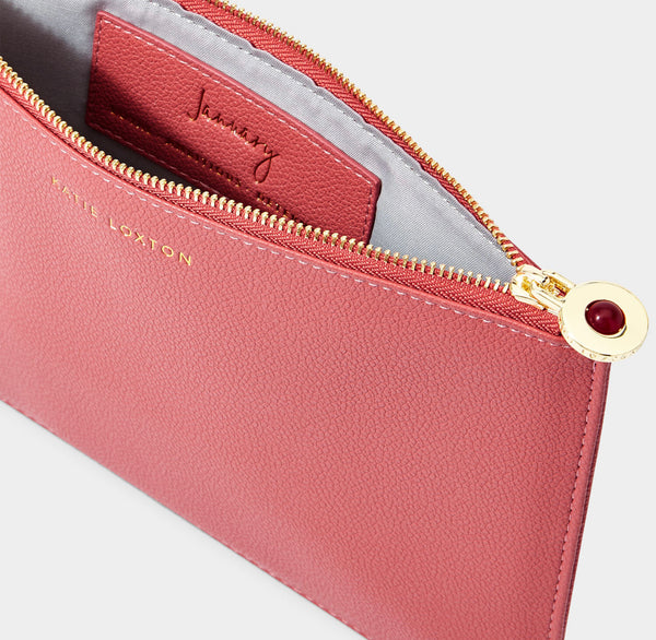 Katie Loxton Birthstone Pouch - January