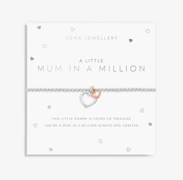 Joma Jewellery A Little 'Mum In A Million' Bracelet