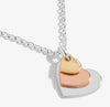 Joma Jewellery Florence Graduating Hearts Necklace