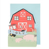 Meri Meri On The Farm 3D Scene Birthday Card