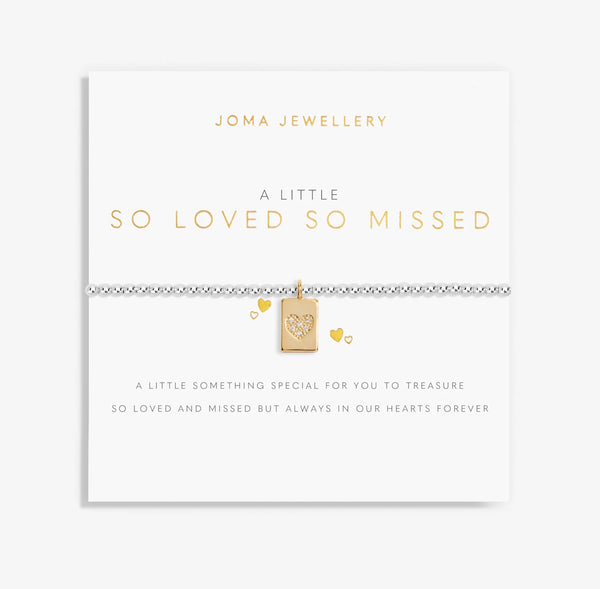 Joma Jewellery A Little 'So Loved So Missed' Bracelet