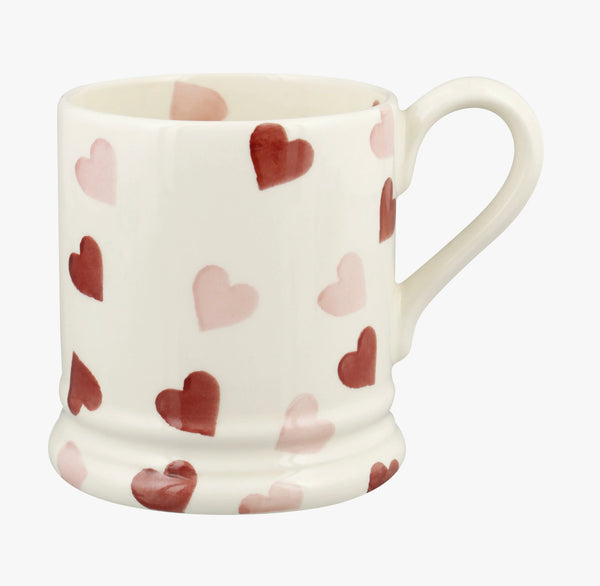 Emma Bridgewater Pink Hearts 1/2 Pint Mug