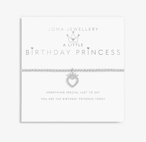 Joma Jewellery Children's A Little 'Birthday Princess' Bracelet