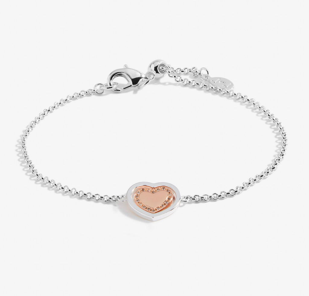 Joma Jewellery Sentiment Spinners 'Love' Bracelet