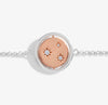 Joma Jewellery Sentiment Spinners 'Family' Bracelet