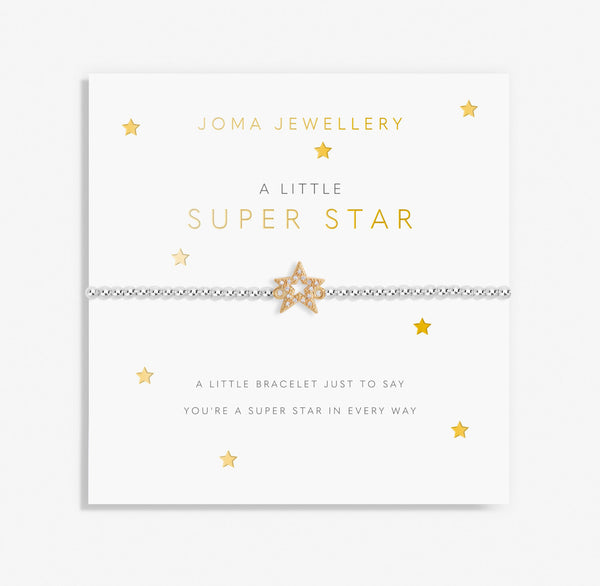 Joma Jewellery Children's A Little 'Super Star' Bracelet