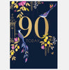 Sara Miller Herons Birds 90th Birthday Card