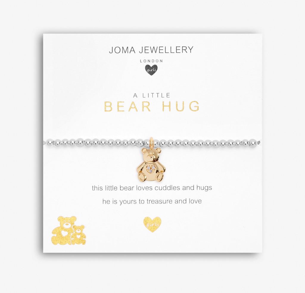 Joma Jewellery Children's A Little 'Bear Hug' Bracelet