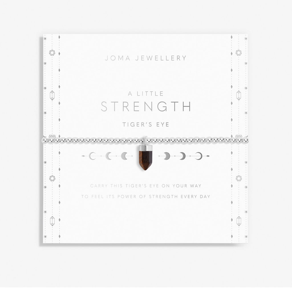 Joma Jewellery Affirmation Crystal A Little 'Strength' Bracelet
