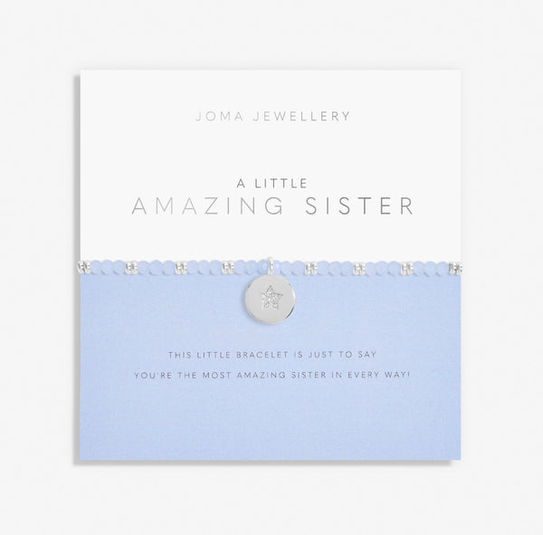 Joma Jewellery Live Life In Colour A Little 'Amazing Sister' Bracelet