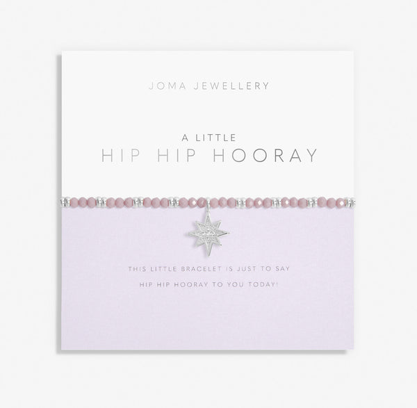 Joma Jewellery Live Life In Colour A Little 'Hip Hip Hooray' Bracelet