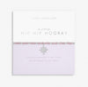 Joma Jewellery Live Life In Colour A Little 'Hip Hip Hooray' Bracelet