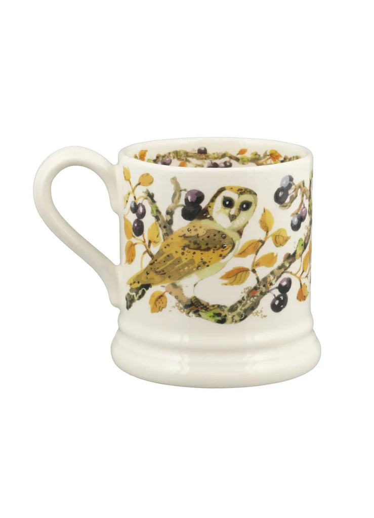 Emma Bridgewater Owl In Sloe Berries 1/2 Pint Mug