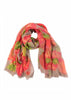 Powder Poppy Print Scarf