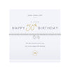 Joma Jewellery A Little Happy 50th Birthday Bracelet