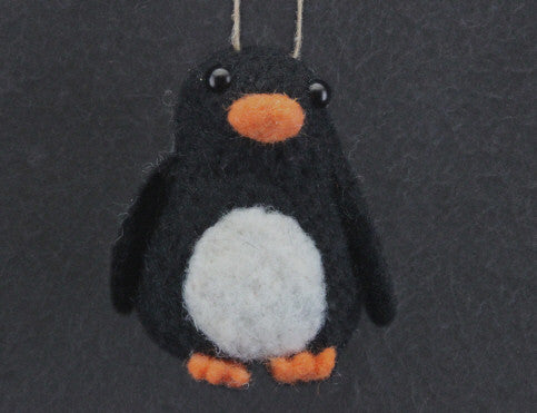 Wool Penguin Christmas Tree Decoration