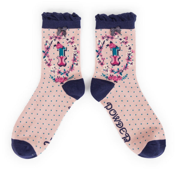 Powder A-Z Socks - I