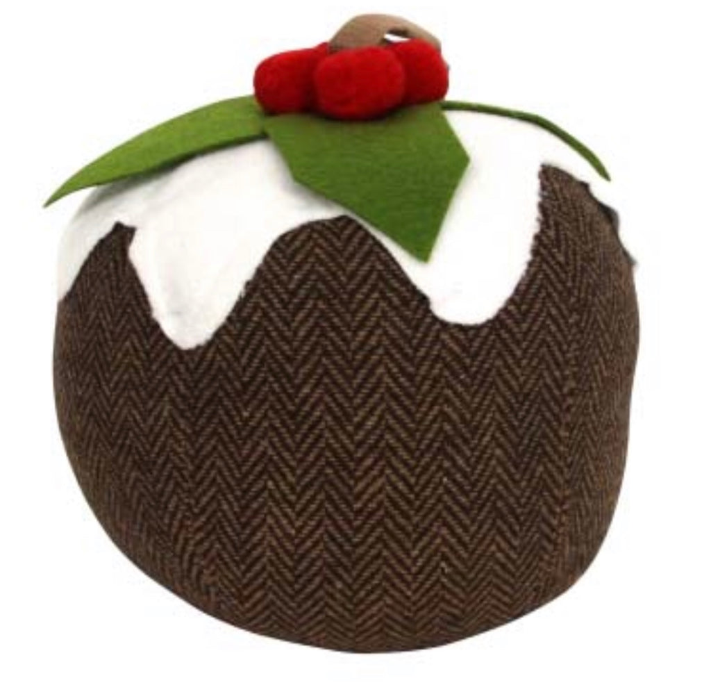 Christmas Pudding Door Stop