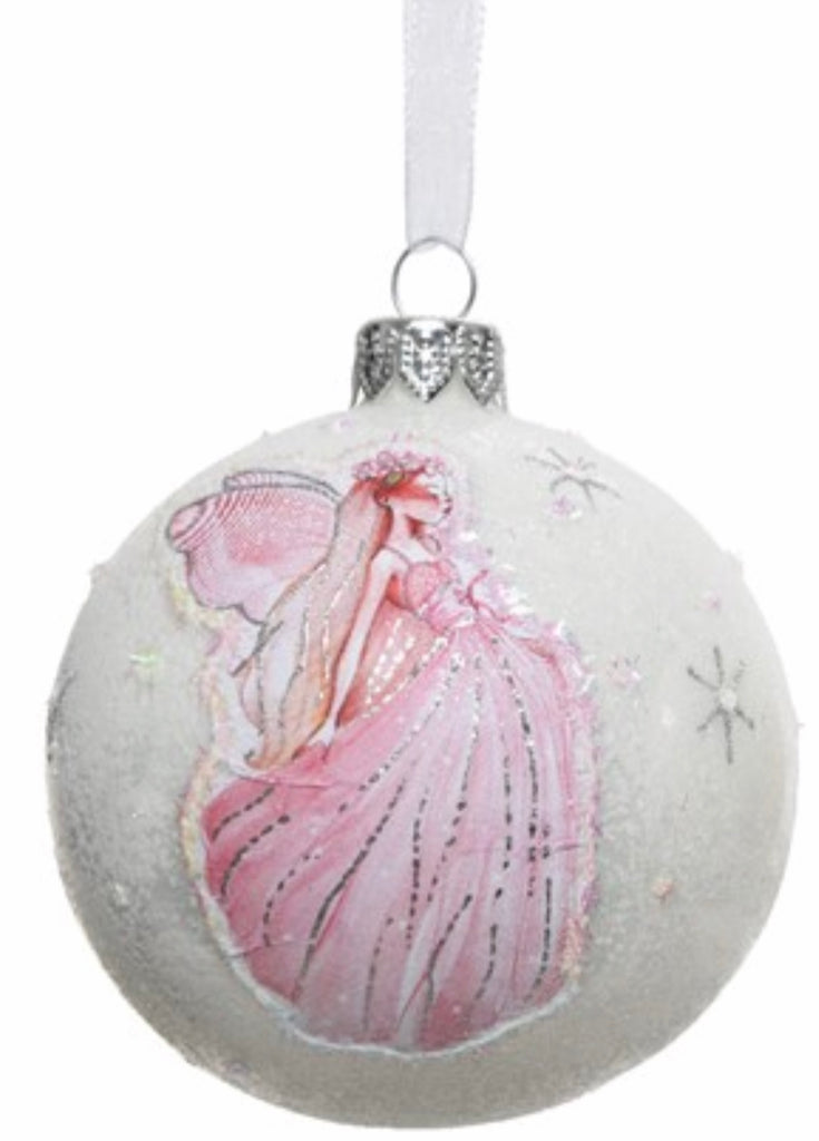 Pink Fairy Angel Bauble