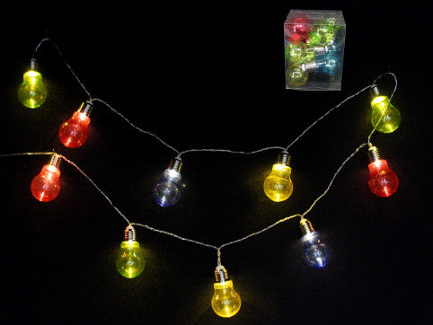 Retro Multicolour LED Christmas Lights