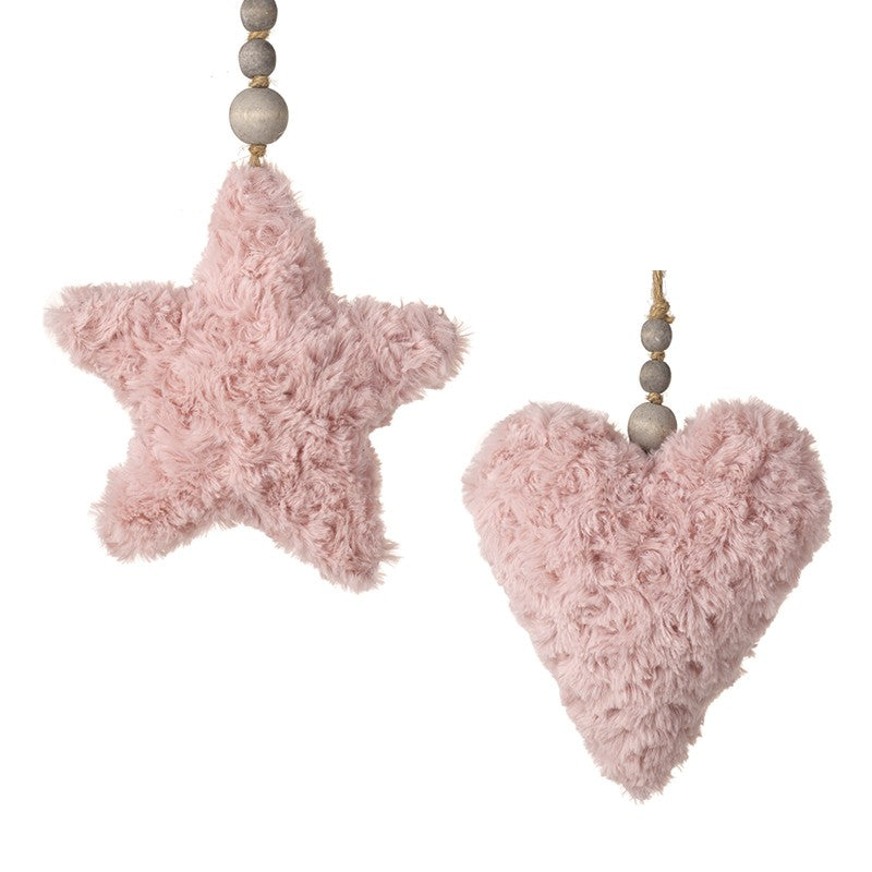 Pink Plush Hanging Decoration