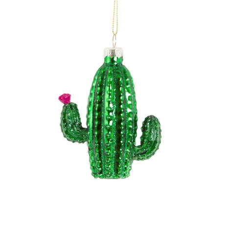 Cactus Glass Decoration