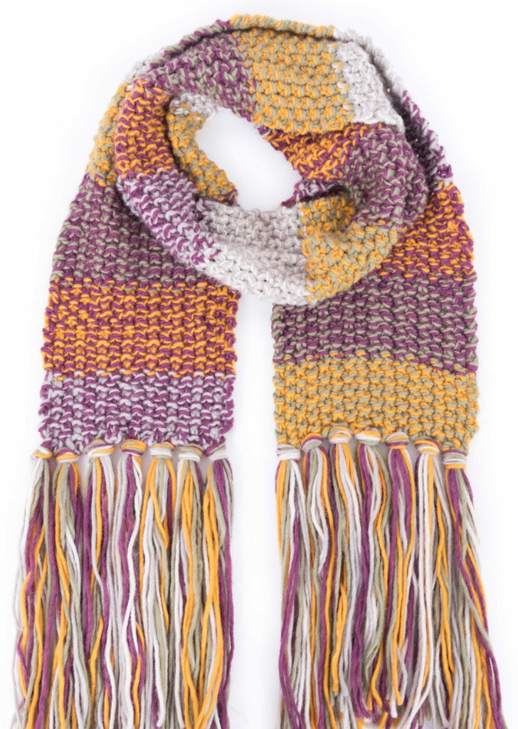 Powder Astrid Scarf - Damson Mix