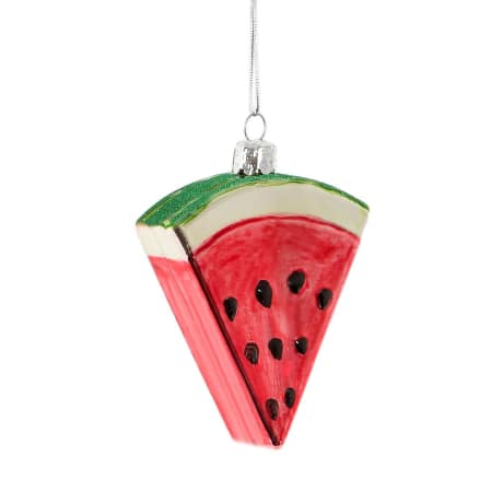Watermelon Slice Glass Decoration