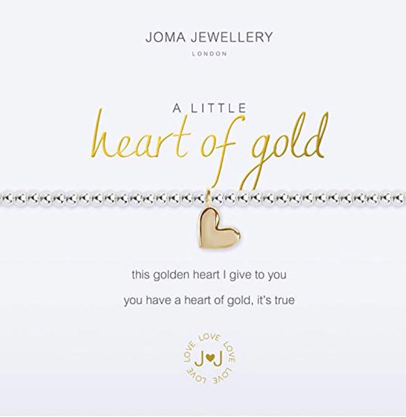 Joma Jewellery A Little Heart of Gold Bracelet