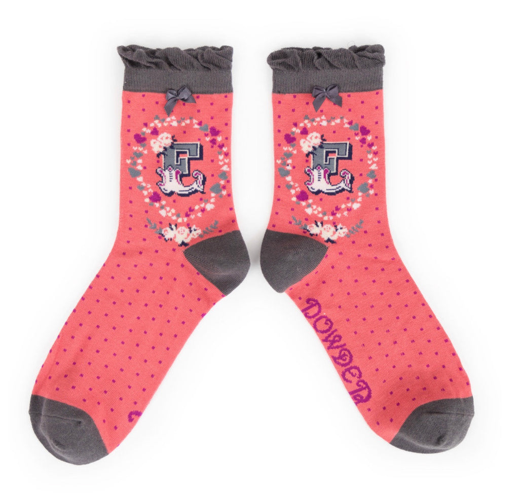 Powder A-Z Socks - E