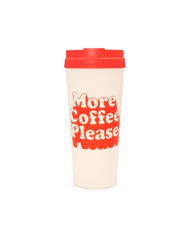 Ban.do Hot Stuff Thermal Mug - More Coffee Please