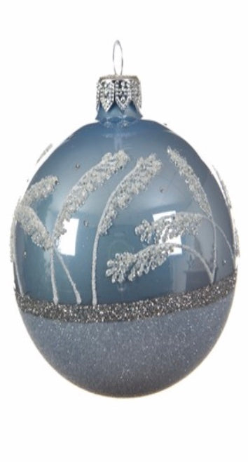 Blue Mist & Glitter Bauble