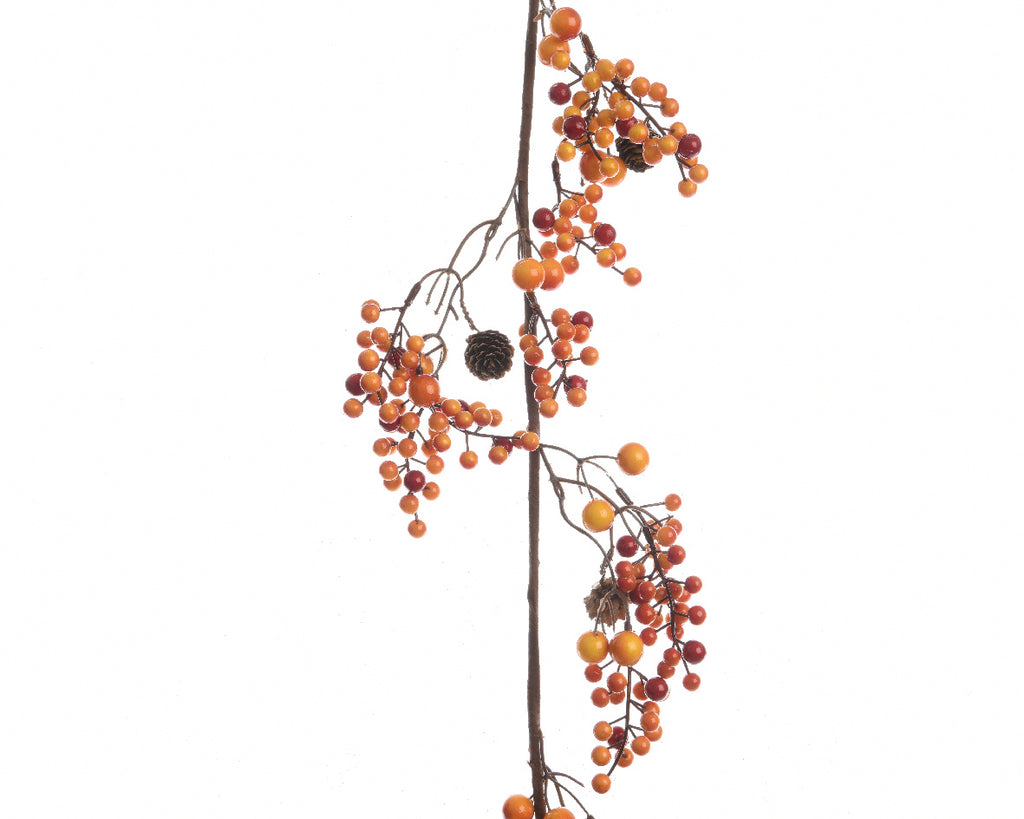 Foam Berry & Acorn Garland