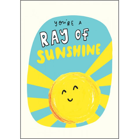 The Happy News Ray of Sunshine Card