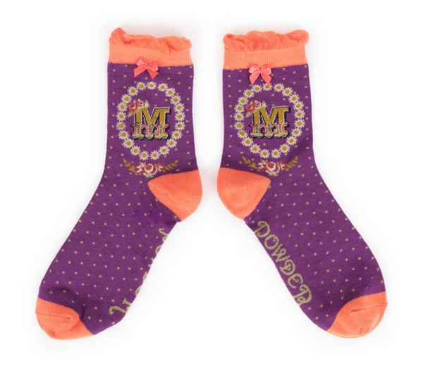 Powder A-Z Socks - M