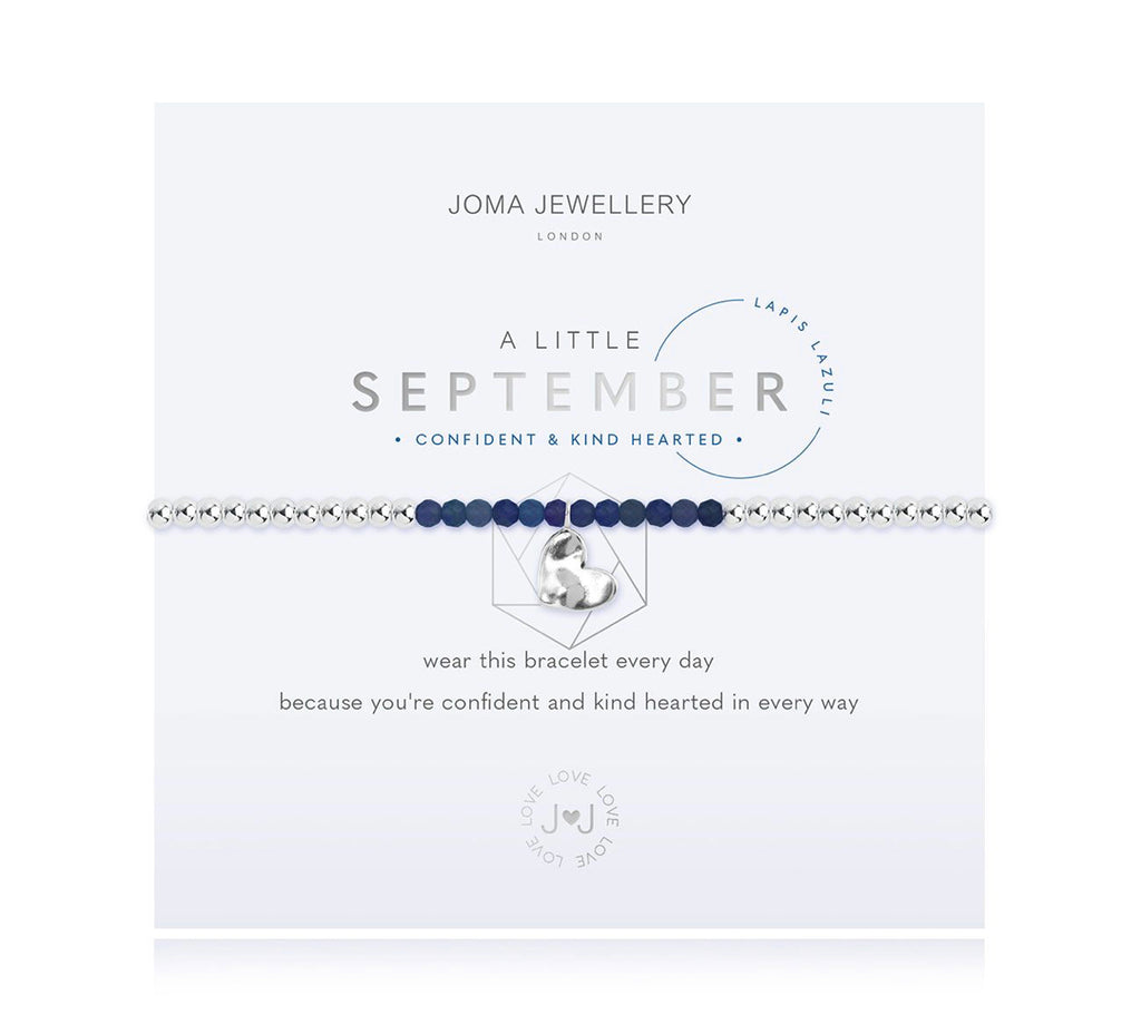 Joma Jewellery A Little Birthstone September Lapis Bracelet