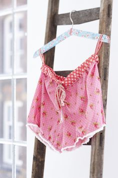 PiP Studio Babs Roses & Dots Shorts - Pink