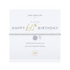 Joma Jewellery A Little Happy 60th Birthday Bracelet