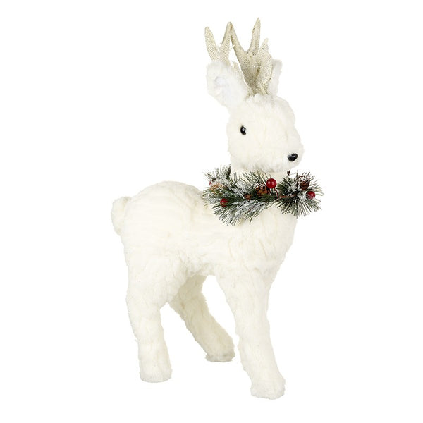 Plush White Deer
