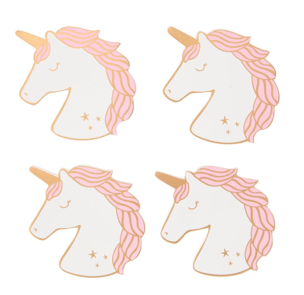 Sass & Belle Unicorn Coasters