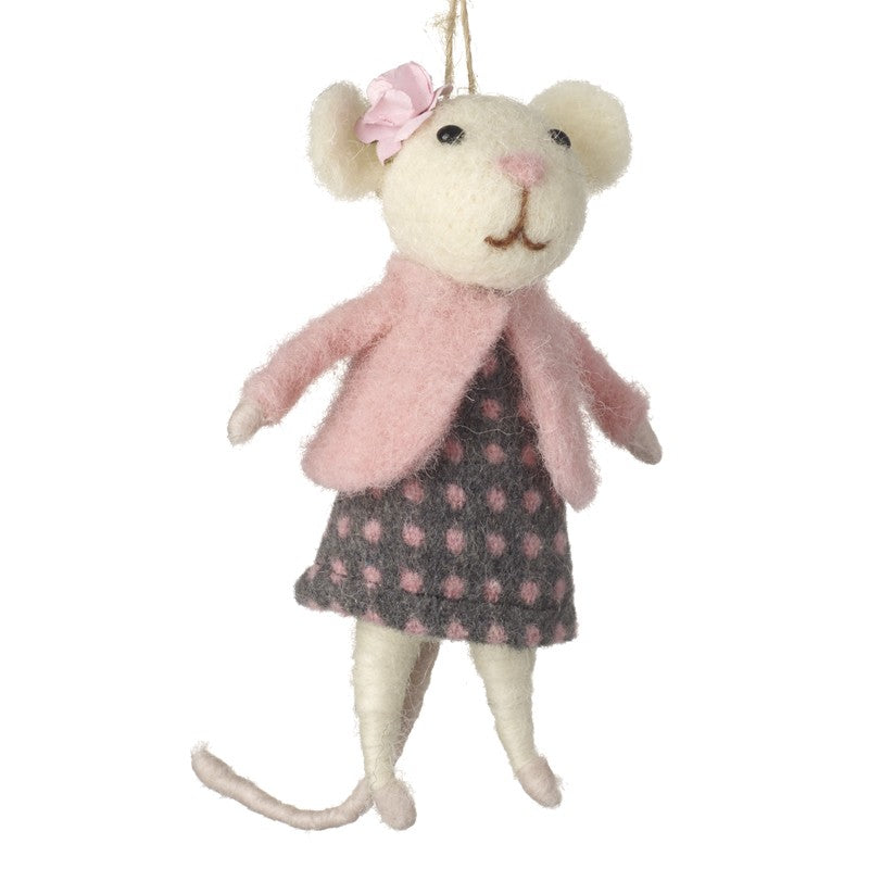 Mouse Lady Decoration
